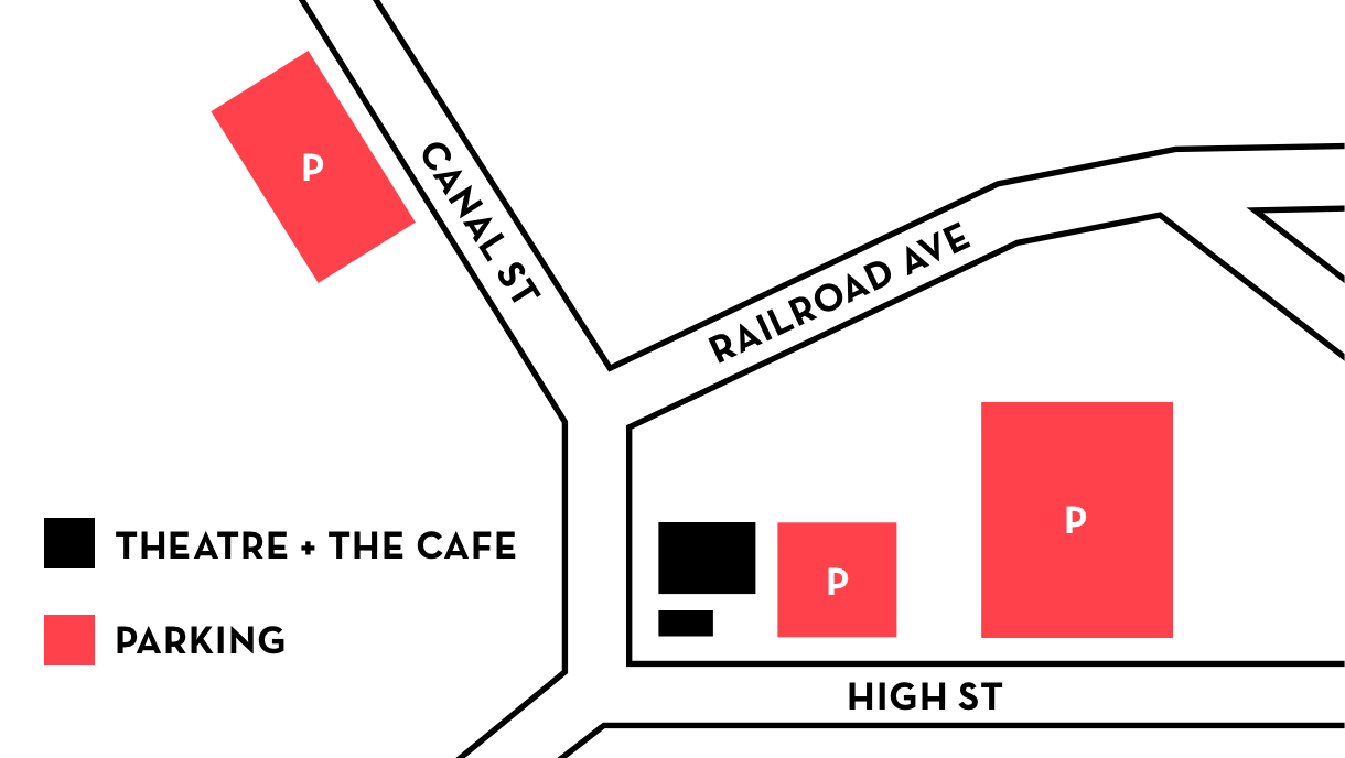 map of parking near the United Theatre
